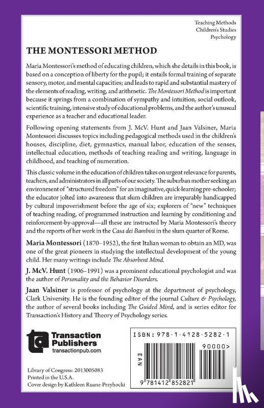  - The Montessori Method