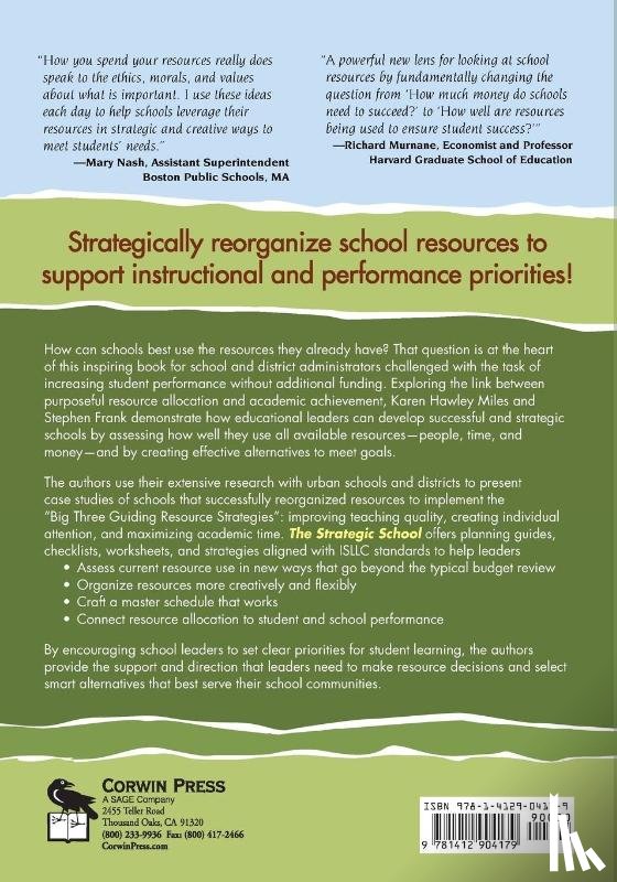 Miles, Karen Hawley, Frank, Stephen - The Strategic School