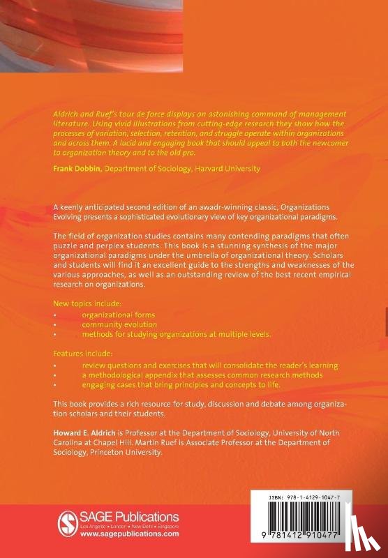 Aldrich, Howard, Ruef, Martin - Organizations Evolving