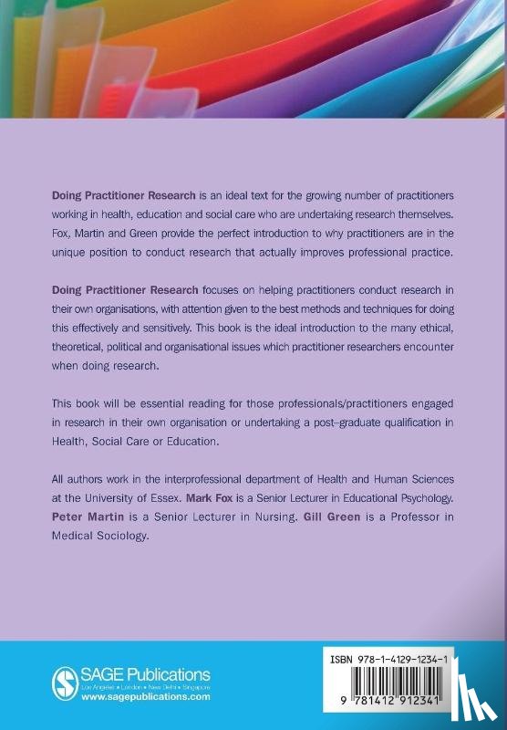 Fox, Mark, Martin, Peter, Green, Gill - Doing Practitioner Research