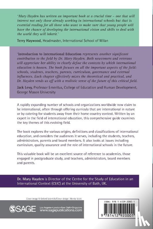 Hayden, Mary - Introduction to International Education