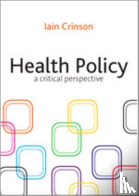 Crinson, Iain - Health Policy