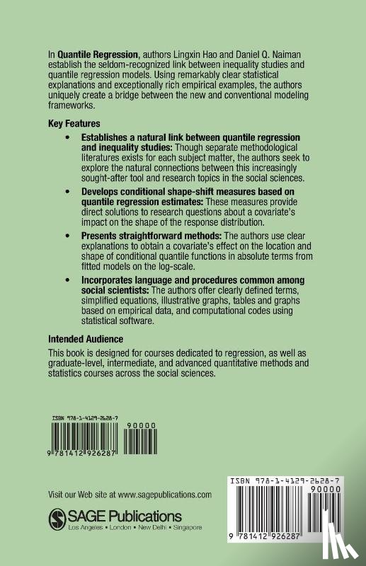 Hao, Lingxin, Naiman, Daniel Q. - Quantile Regression