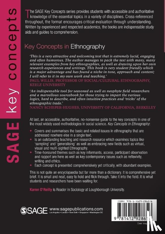 O'Reilly, Karen - Key Concepts in Ethnography