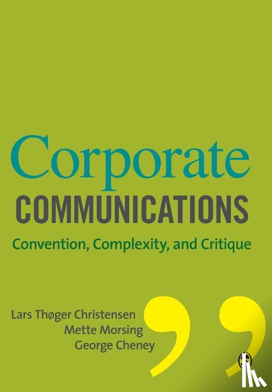 Christensen, Lars Thøger, Morsing, Mette, Cheney, George - Corporate Communications