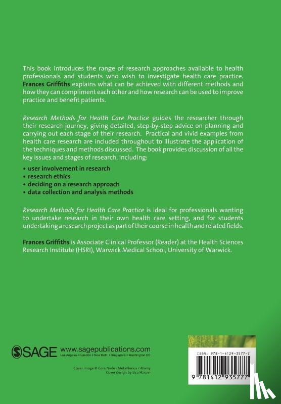 Griffiths, Frances - Research Methods for Health Care Practice