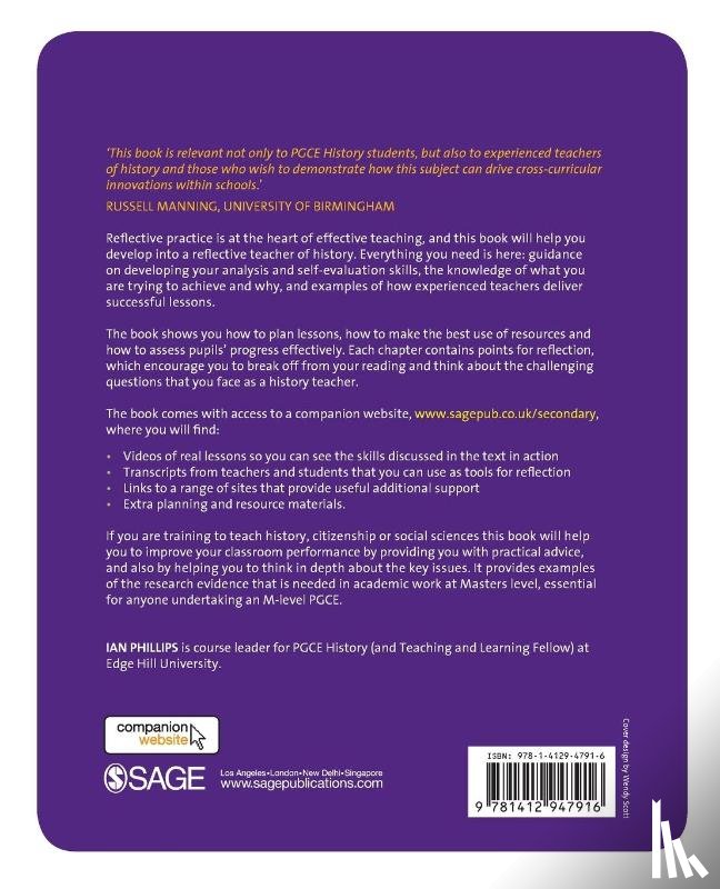 Phillips, Ian - Teaching History