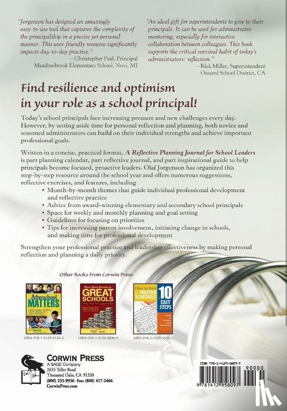Jorgenson, Olaf - A Reflective Planning Journal for School Leaders