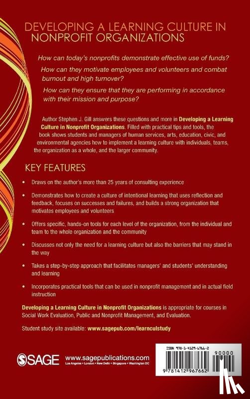 Gill, Stephen J. - Developing a Learning Culture in Nonprofit Organizations