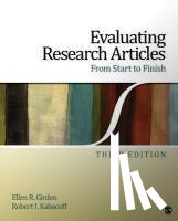 Girden, Ellen Robinson, Kabacoff, Robert Ira - Evaluating Research Articles From Start to Finish