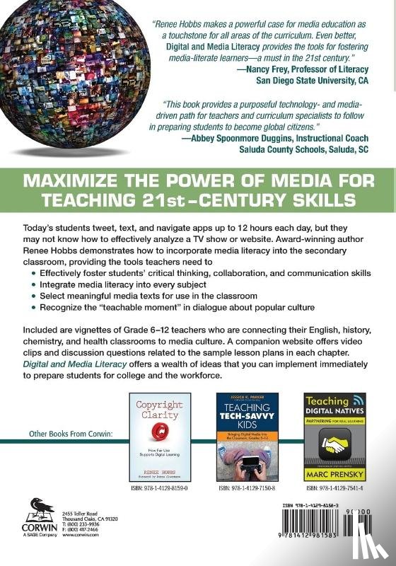 Hobbs, Renee - Digital and Media Literacy