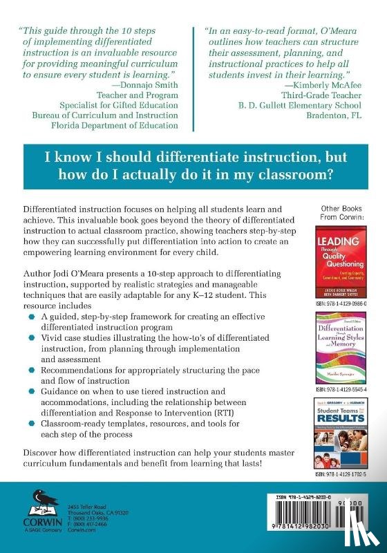 O'Meara, Jodi - Beyond Differentiated Instruction