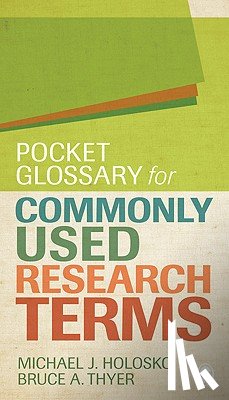 Holosko - Pocket Glossary for Commonly Used Research Terms