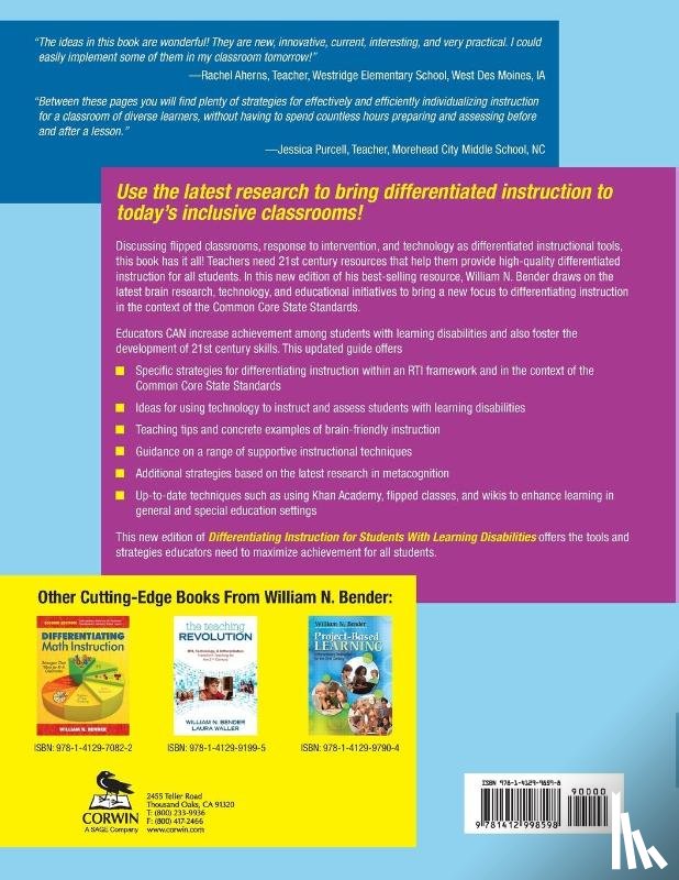 Bender, William N. - Differentiating Instruction for Students With Learning Disabilities