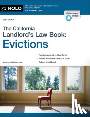 Rosenquest, Nils - The California Landlord's Law Book: Evictions: Evictions
