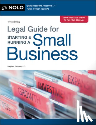 Nolo, Editors Of - Legal Guide for Starting & Running a Small Business