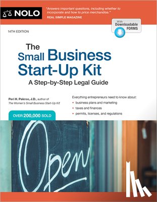 Pakroo, Peri - The Small Business Start-Up Kit: A Step-By-Step Legal Guide