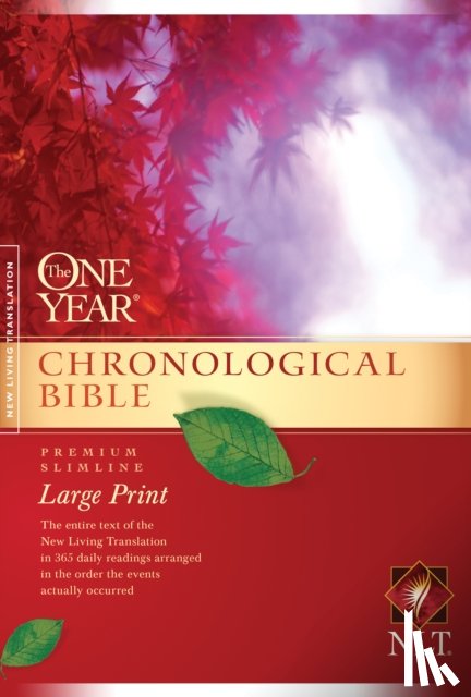 Tyndale - One Year Chronological Bible-NLT-Premium Slimline Large Print