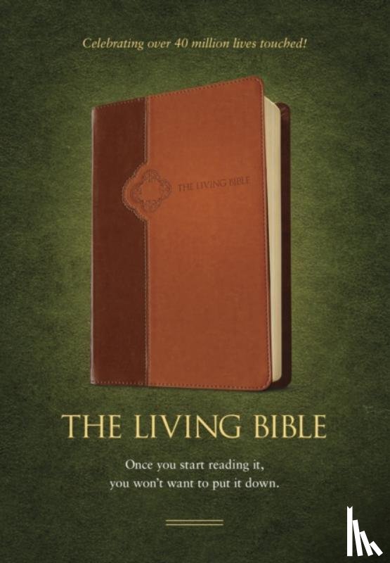 Tyndale - Living Bible Tutone Brown/Tan, The