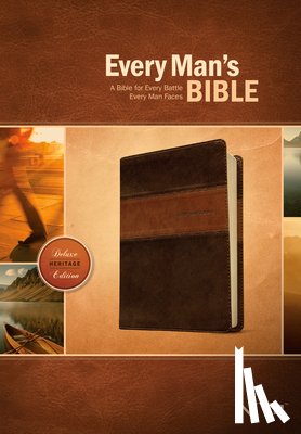 Tyndale - Every Man's Bible NIV, Deluxe Heritage Edition, TuTone (LeatherLike, Brown/Tan)