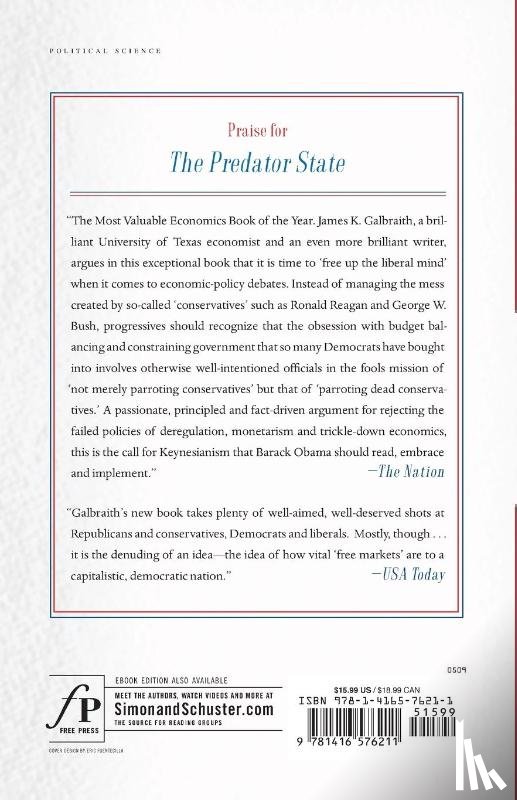 Galbraith, James K. - Galbraith, J: Predator State