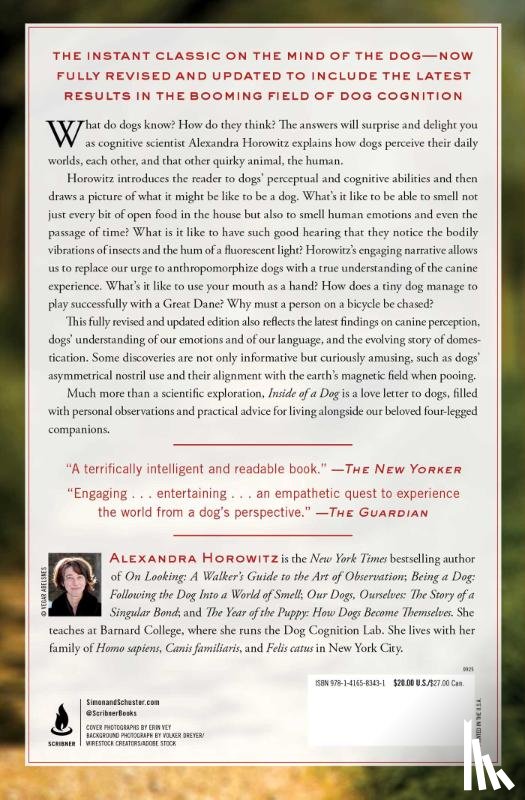 Horowitz, Alexandra - Inside of a Dog