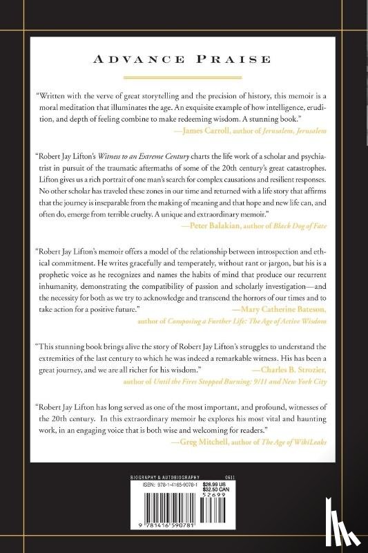 Lifton, Robert Jay - Witness to an Extreme Century