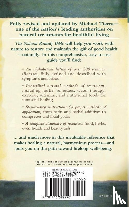 Lust, John, Tierra, Michael - The Natural Remedy Bible