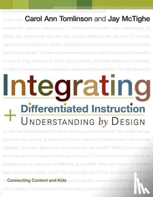 Tomlinson, Carol Ann, McTighe, Jay - Integrating Differentiated Instruction and Understanding by Design