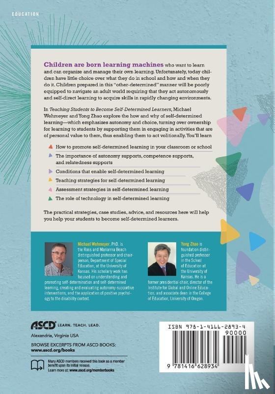 Wehmeyer, Michael, Zhao, Yong - Teaching Students to Become Self-Determined Learners