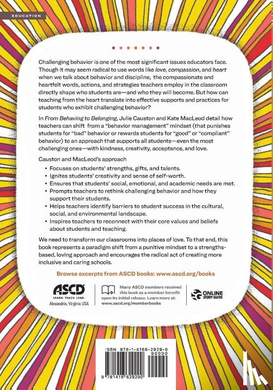Causton, Julie, MacLeod, Kate - From Behaving to Belonging