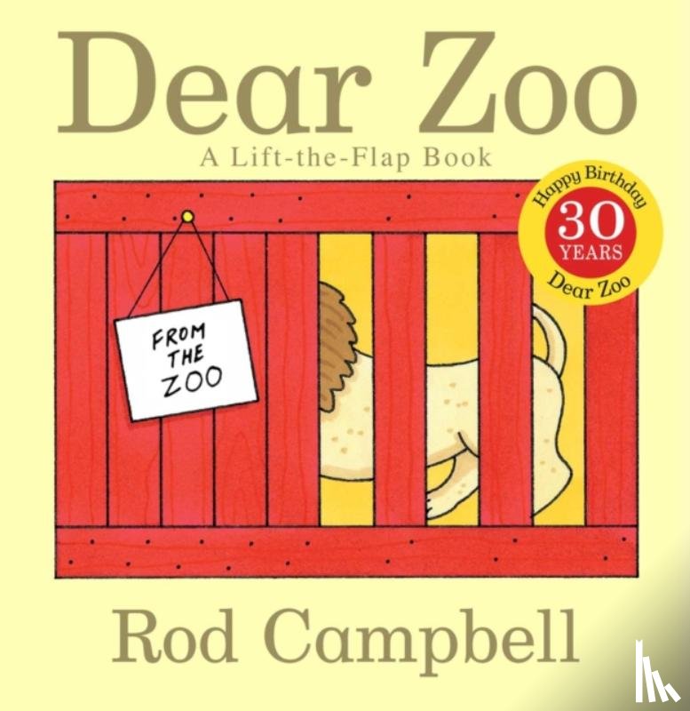 Campbell, Rod - DEAR ZOO ANNIV/E 30/E-LIFT FLA