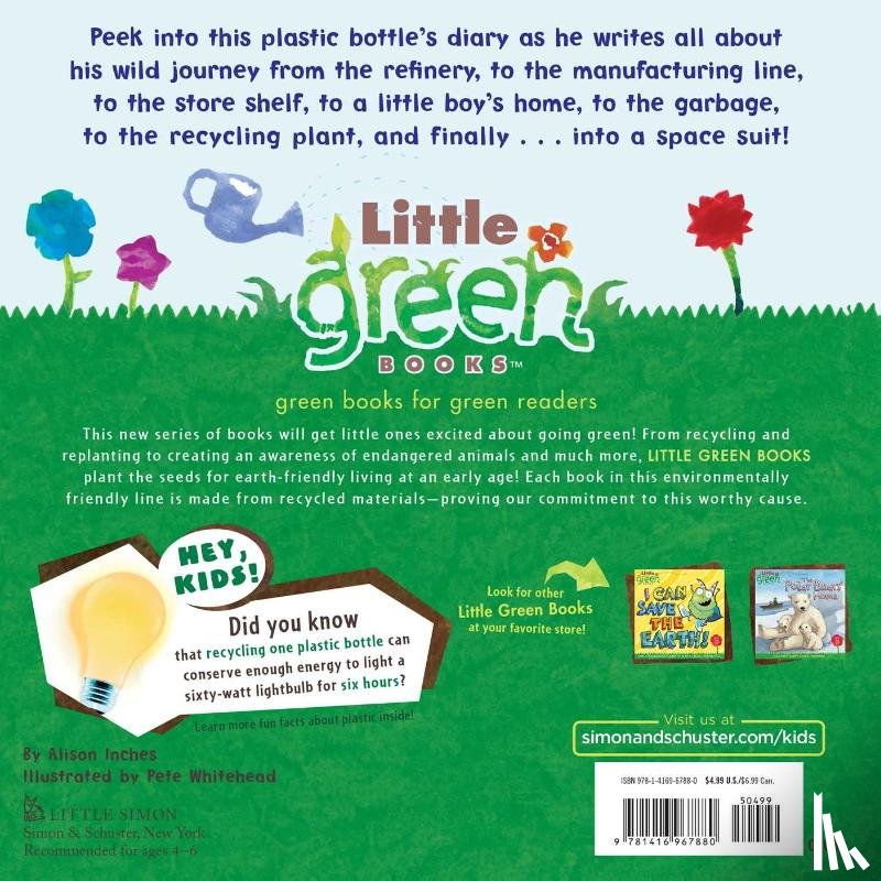 Inches, Alison - The Adventures of a Plastic Bottle