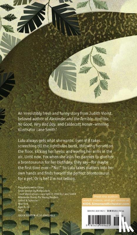 Viorst, Judith - Lulu and the Brontosaurus
