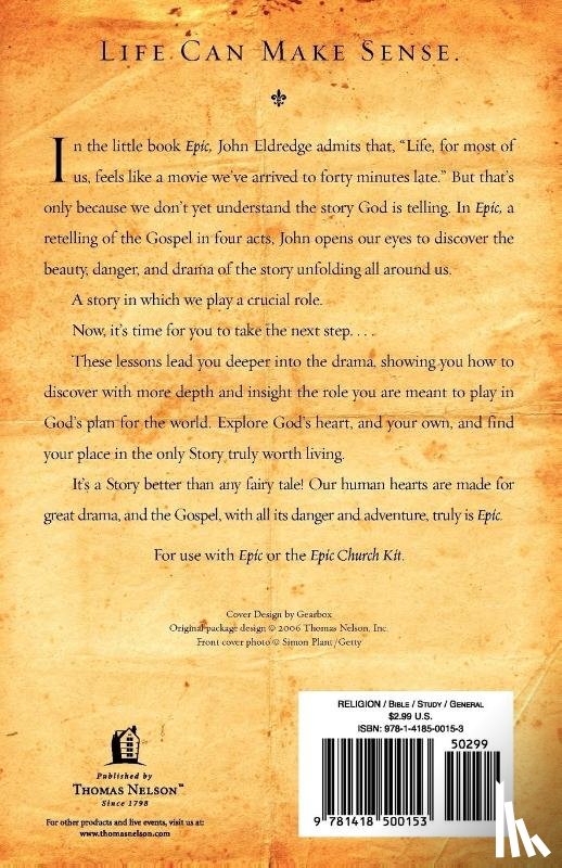 Eldredge, John - Epic Study Guide