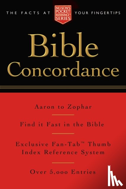 Nelson, Thomas - Pocket Bible Concordance