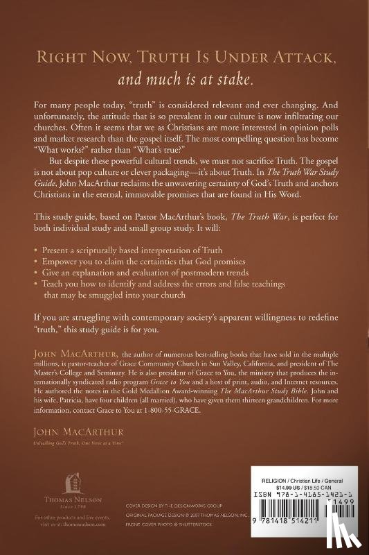 MacArthur, John F. - The Truth War Study Guide