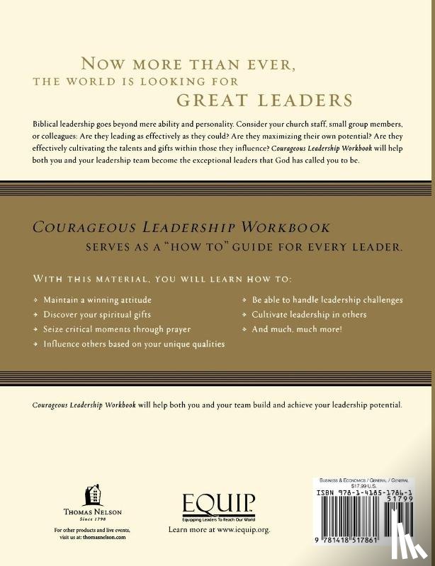Maxwell, John C. - Courageous Leadership Workbook