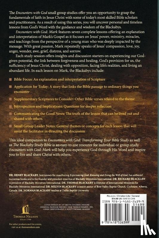 Blackaby, Henry, Blackaby, Richard, Blackaby, Tom, Blackaby, Melvin - Mark