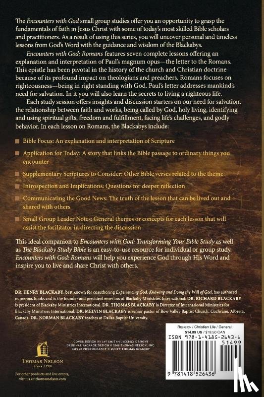 Blackaby, Henry, Blackaby, Richard, Blackaby, Tom, Blackaby, Melvin - Romans