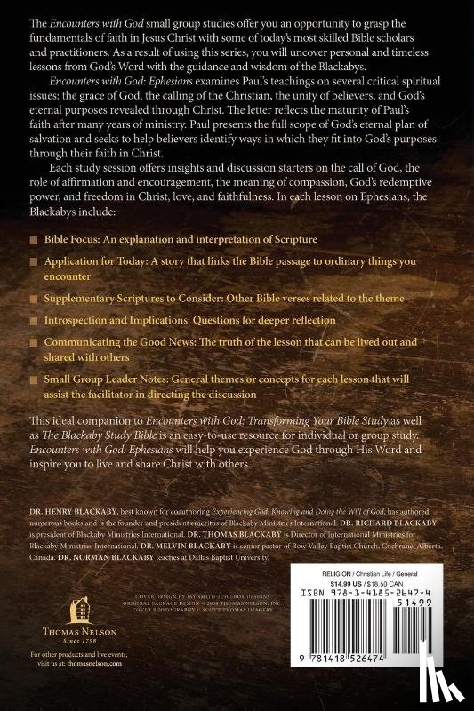 Blackaby, Henry, Blackaby, Richard, Blackaby, Tom, Blackaby, Melvin - Ephesians