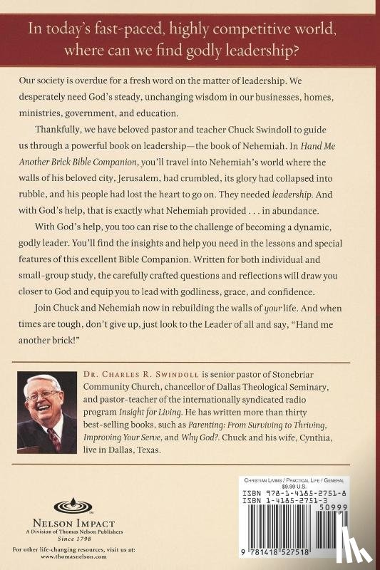 Swindoll, Charles R. - Hand Me Another Brick Bible Companion