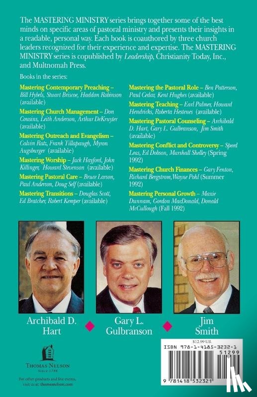 Hart, Archibald D., Smith, Jim - Mastering Ministry