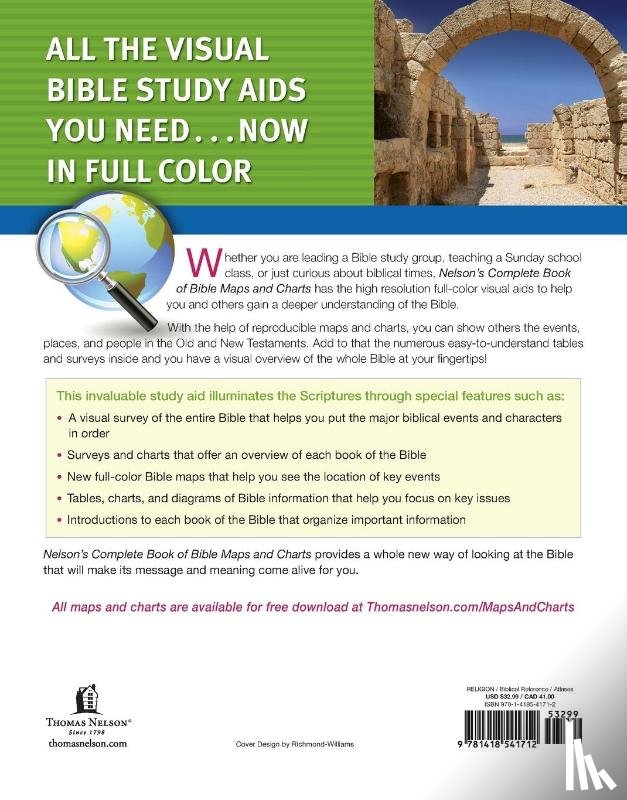 Thomas Nelson - Nelson's Complete Book of Bible Maps and Charts, 3rd Edition