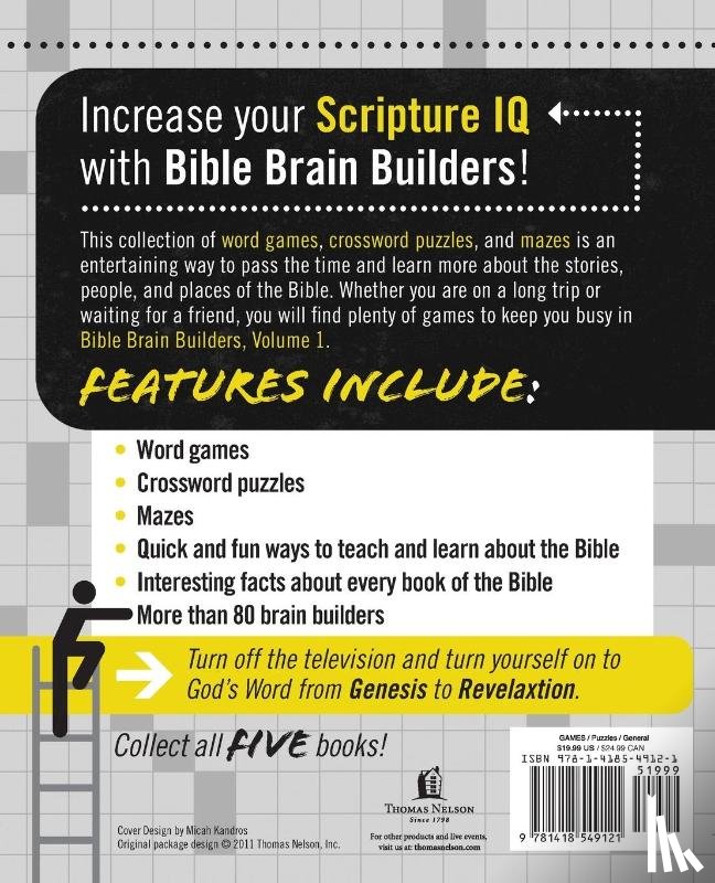 Thomas Nelson - Bible Brain Builders, Volume 1