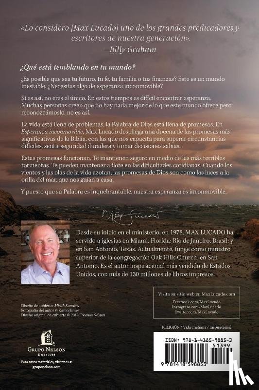 Lucado, Max - Esperanza inconmovible