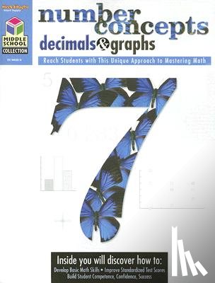 Stckvagn - Middle School Collection: Math Reproducible Number Concepts, Decimals, & Graphs