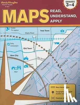 Stckvagn - Maps: Read, Understand, Apply Reproducible Grades 3-4