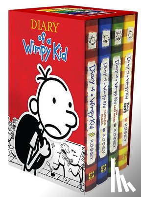 Kinney, Jeff - Diary of a Wimpy Kid Box of Books 1-4 Revised