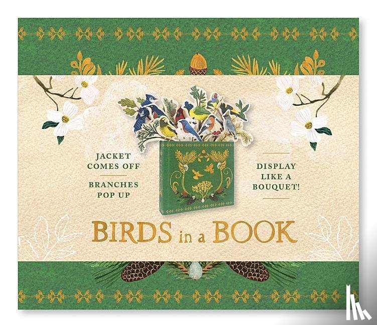  - Birds in a Book (A Bouquet in a Book): Jacket Comes Off. Branches Pop Up. Display Like a Bouquet!